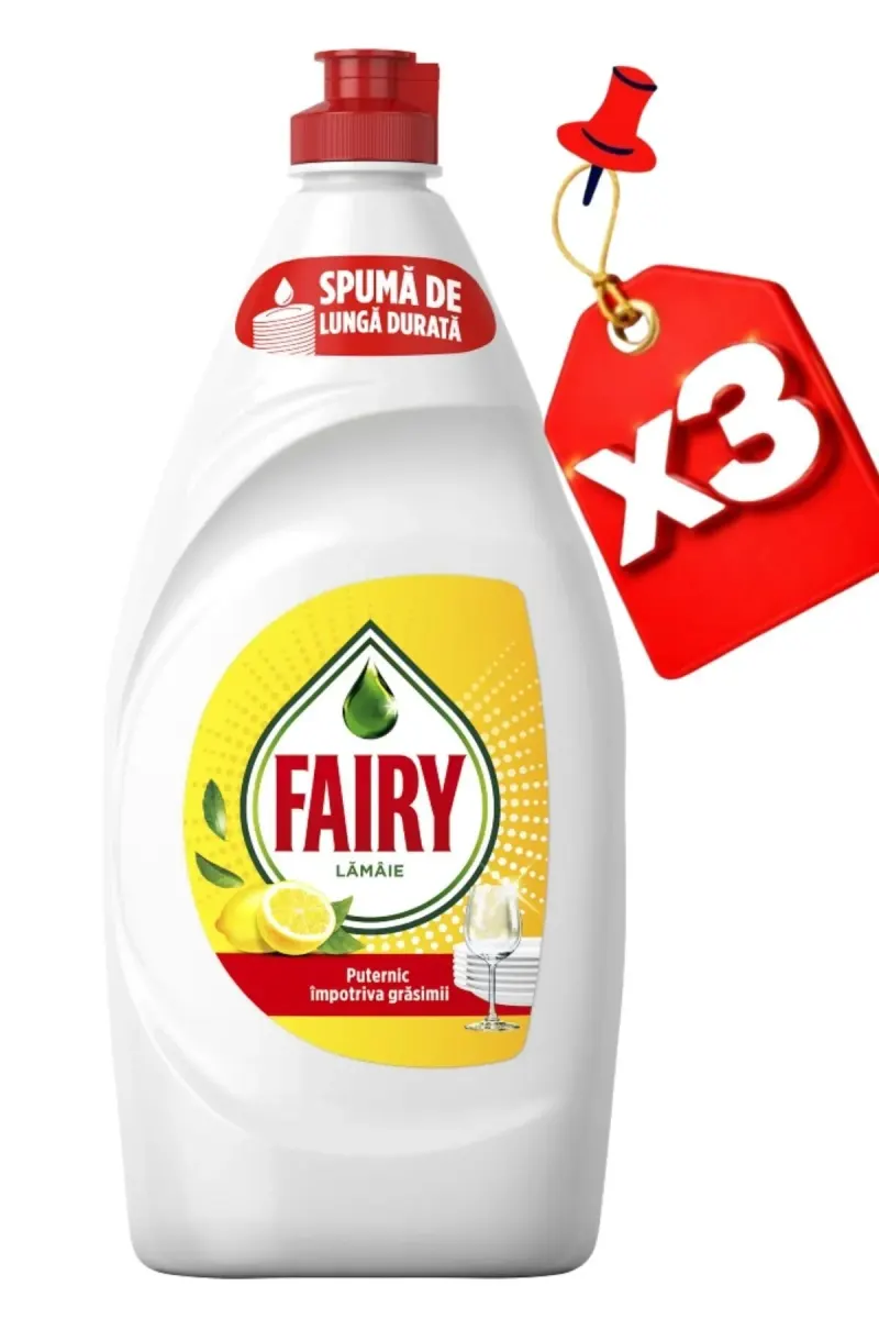 Set of 3 PIECES Liquid Dishwashing Detergent 750ml Lemon