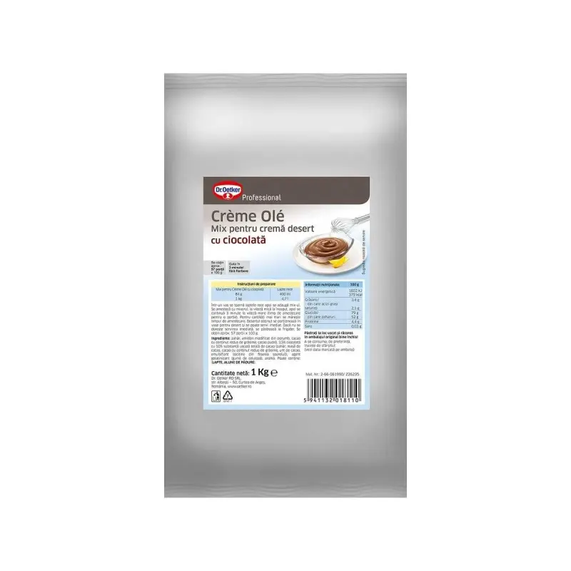 Dr.Oetker Professional Creme Ole Ciocolată 1 Kg