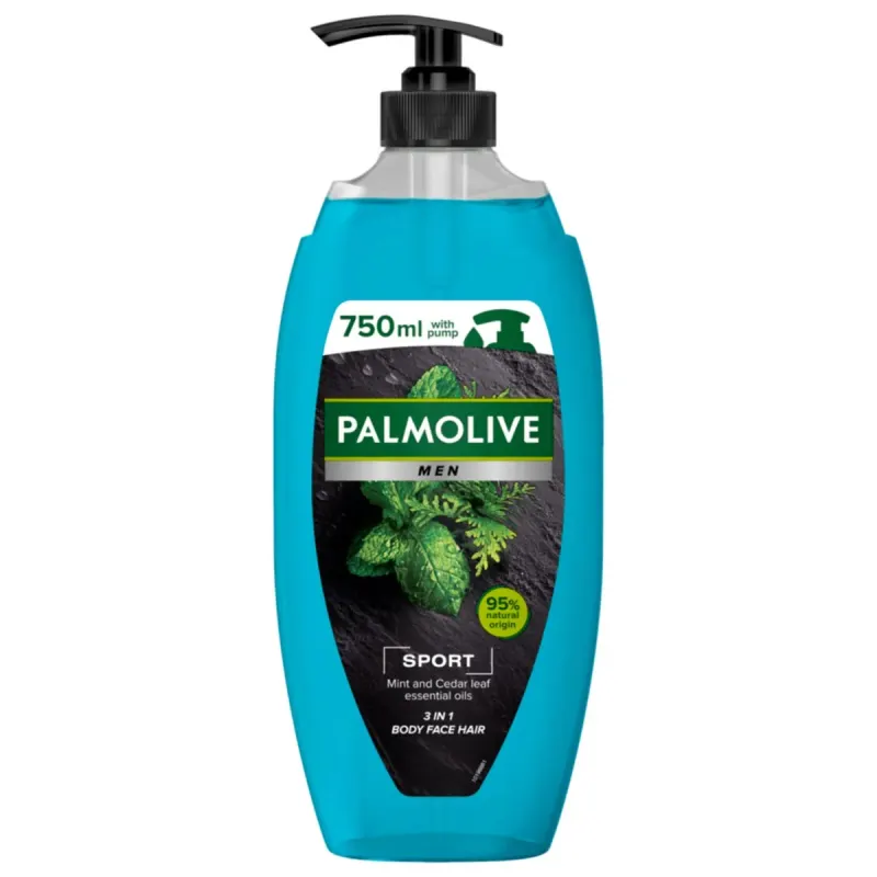 Palmolive Men Sport Gel Dus 3in1 750 ml