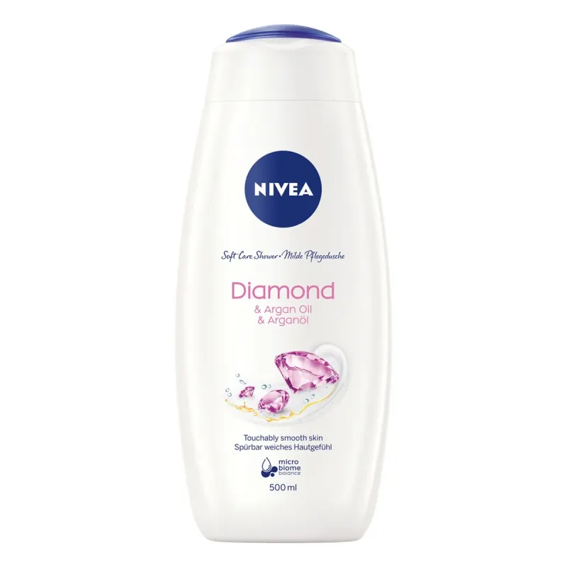 NIVEA Diamond & Argan Oil Gel Dus 500 ml