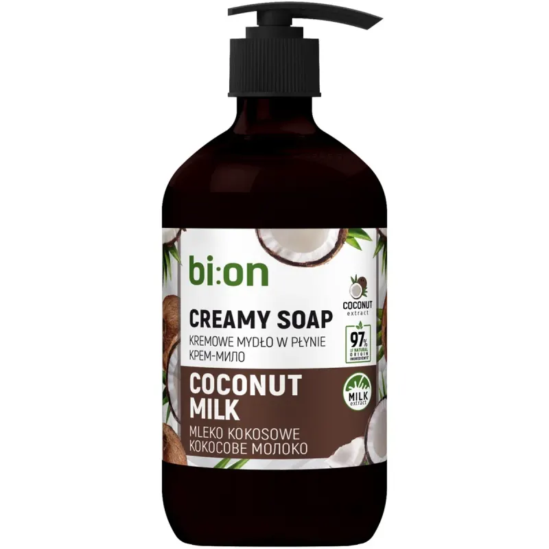 bi:on Sapun Lichid Lapte de Cocos 473 ml