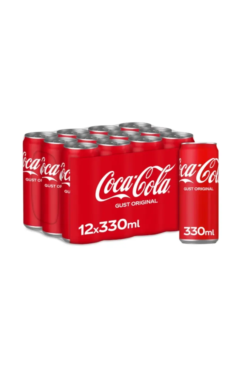 Coca-Cola carbonated drink, 12 x 0.33l