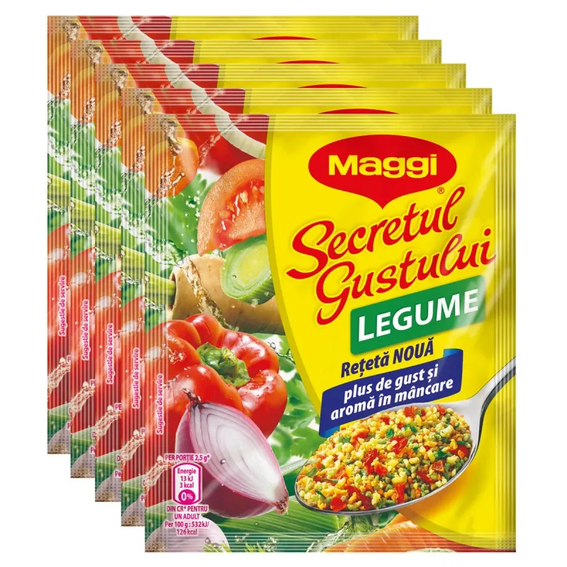 Maggi Secretul Gustului Legume 5 x 75 g