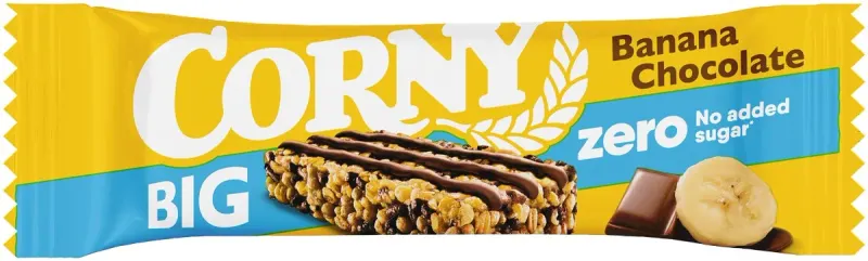 CORNY Baton Cereale Banana Zero Zahar 40 g