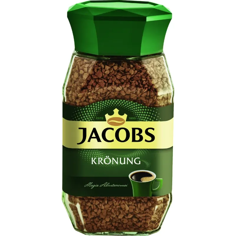 JACOBS Kronung Cafea Macinata Solubila 100 g