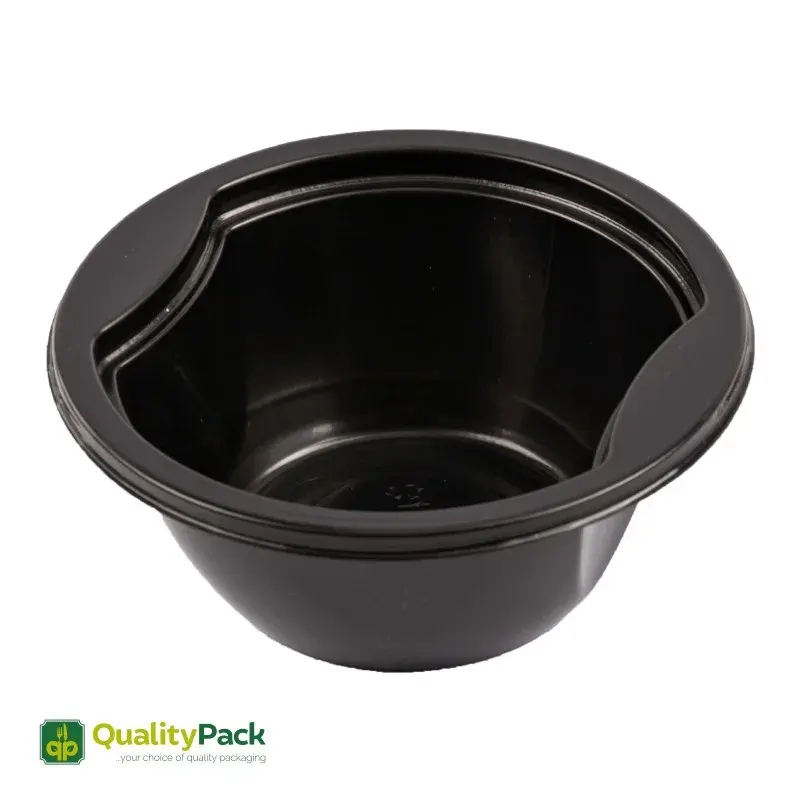 QualityPack Boluri Supa Negre 460 ml 50 bucati