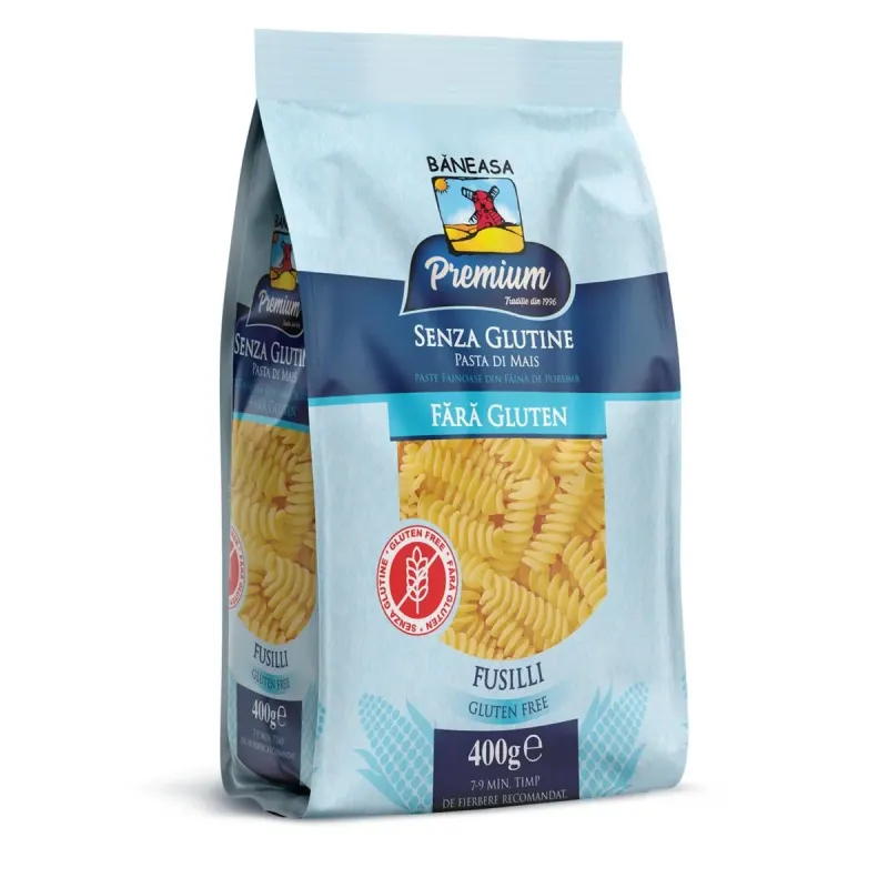 BANEASA Premium Fusilli fara Gluten 400 g