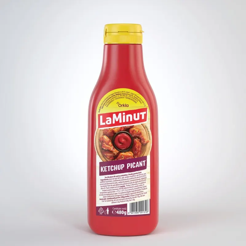 LaMinut Ketchup Picant 480 g