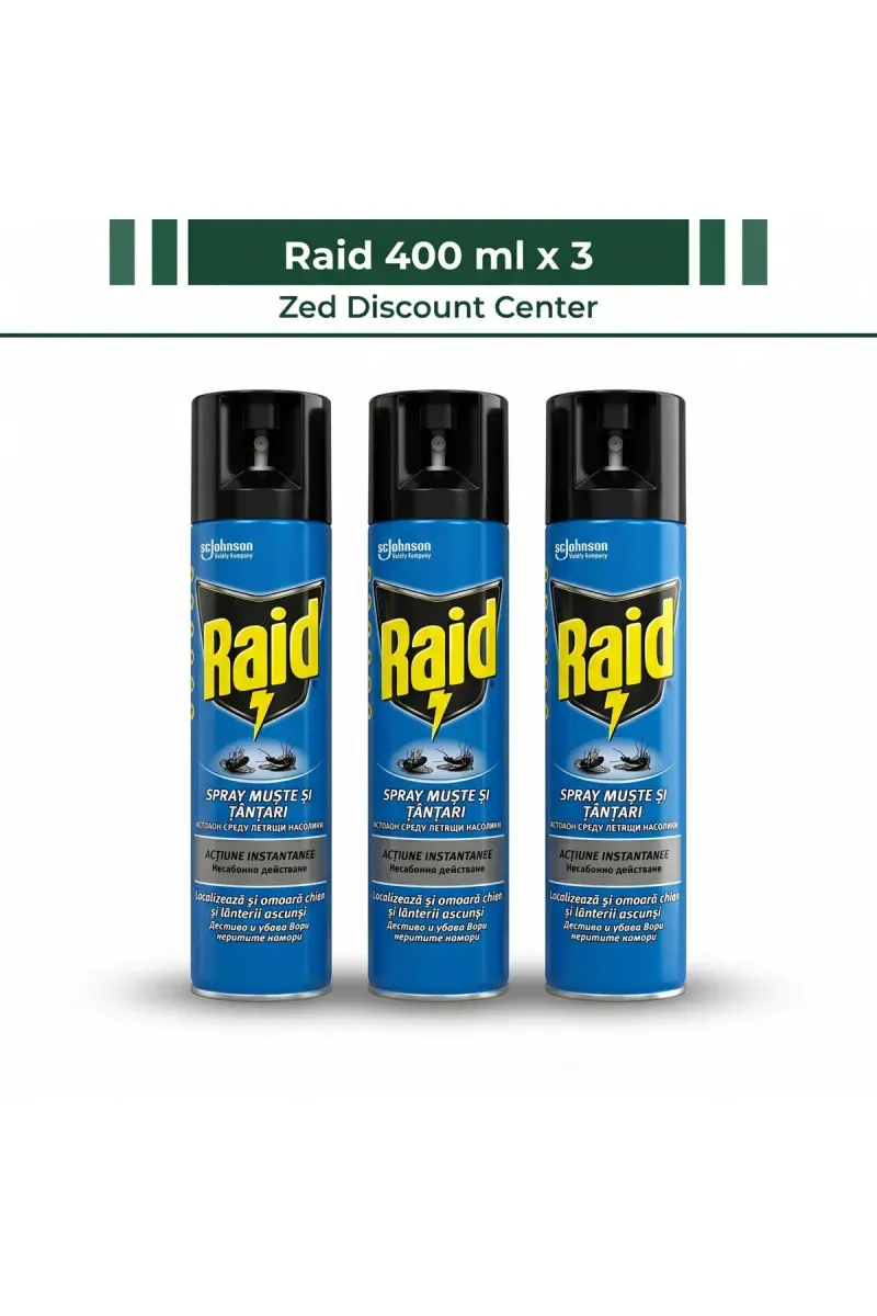 Aerosol Spray 400ml. x3