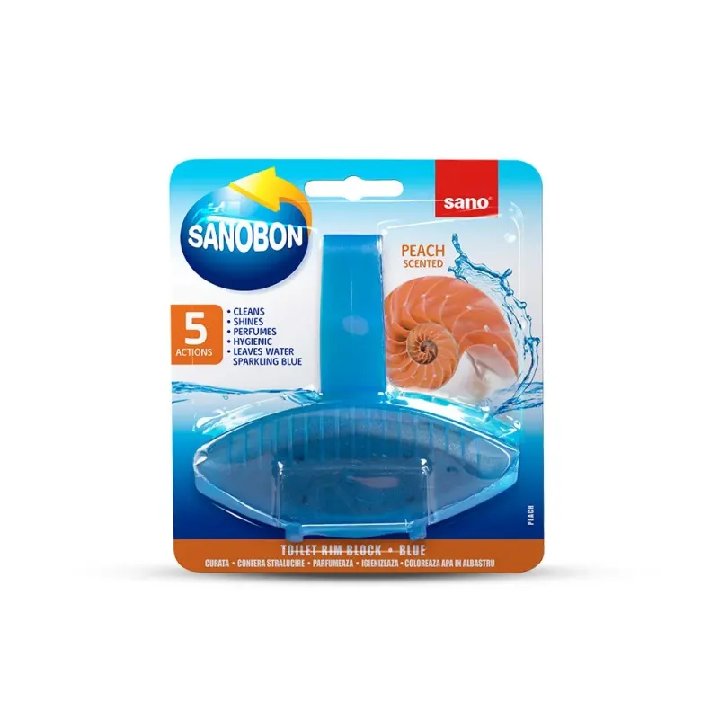 sano Bon Odorizant Toaleta 5in1 cu Miros de Piersica 55 g