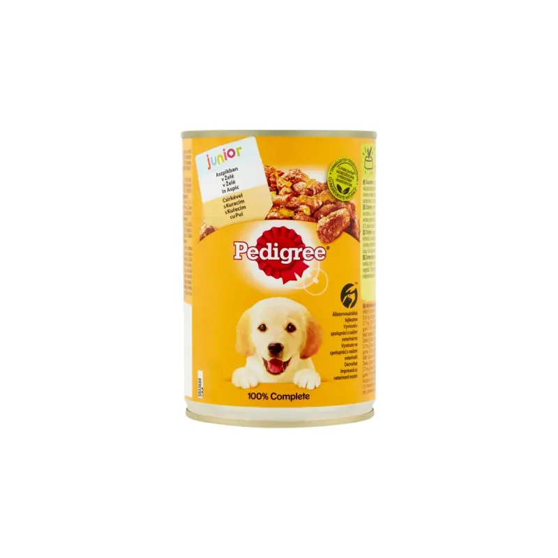 Pedigree Junior cu Pui 400 g