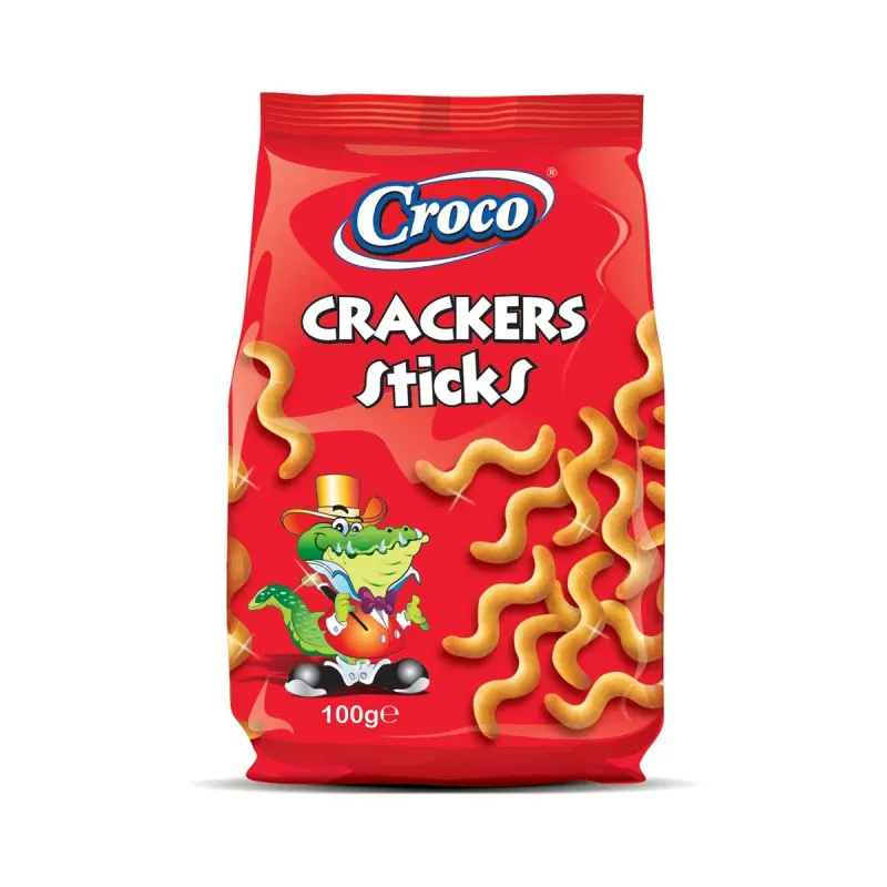 CROCO Sticks cu Sare 4 x 100 g