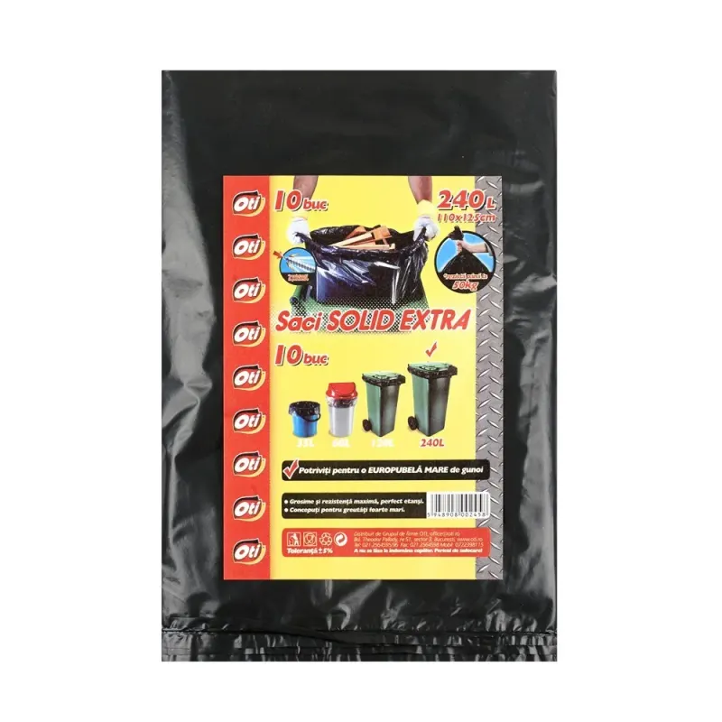 Oti Solid Extra Saci Menajeri 240 L
