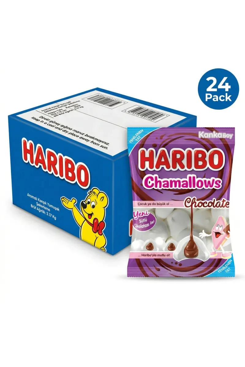 Chamallows Chocolate Value Box | 24x70g Halal