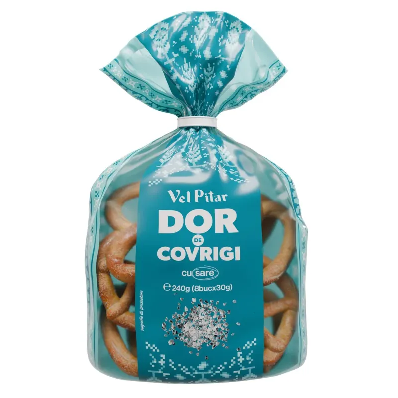Vel Pitar Dor Covrigi cu Sare 240 g
