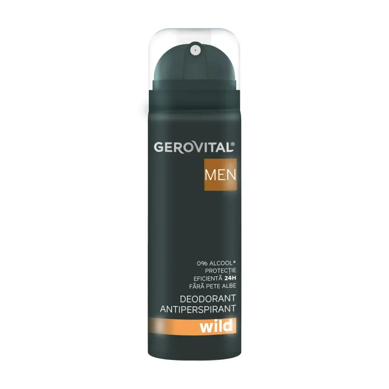 GEROVITAL Men Deodorant Antiperspirant Wild 150 ml