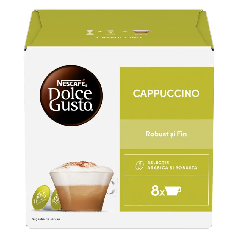 NESCAFE Dolce Gusto Cappucino Cafea Capsule 186,4 g