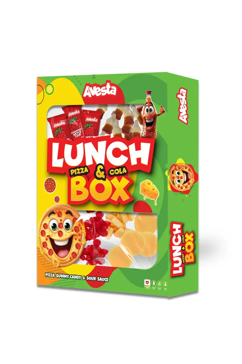 Candy Lunch Box Pizza & Cola