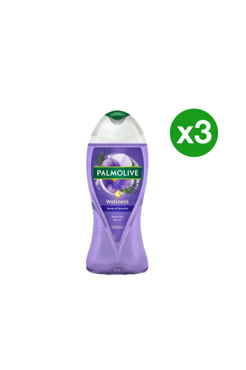Shower Gel Wellness Sense Of Serenity 500 ml x 3