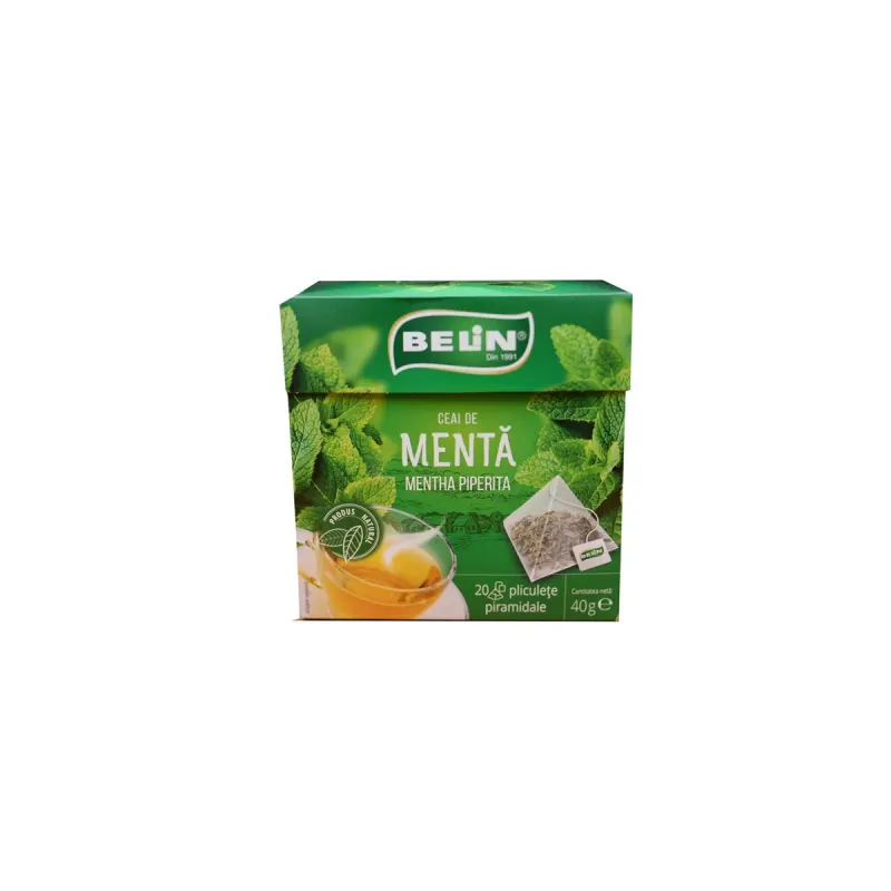 BELIN Ceai Menta Piramide 40 g