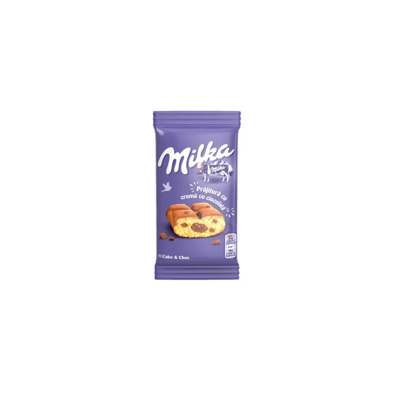 milka Cake & Choc Prajitura cu Crema de Ciocolata 24 x 35 g
