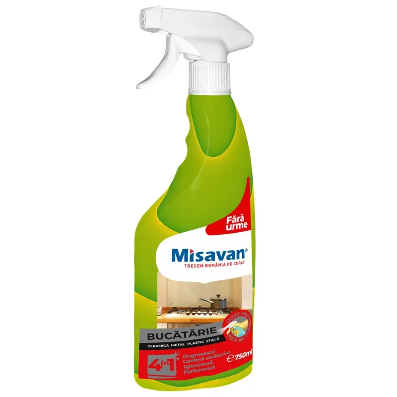 Misavan Solutie Curatare Bucatarie 4in1 750 ml