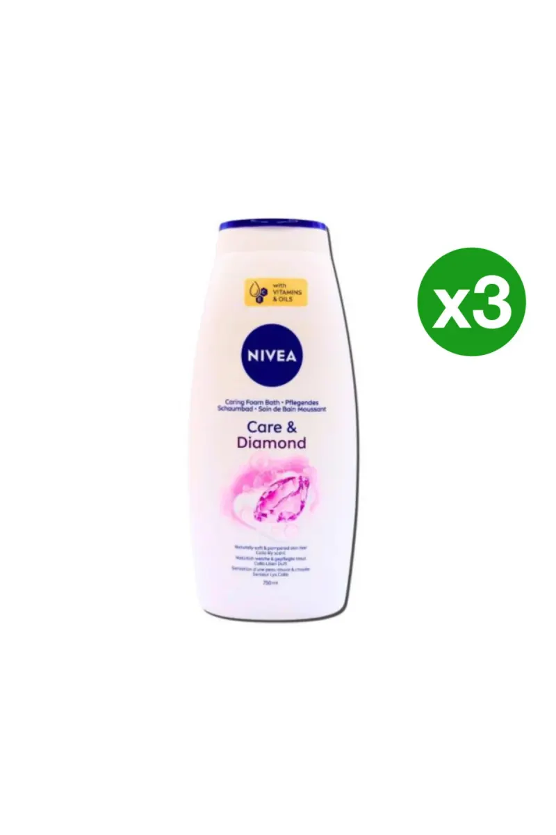BATH FOAM CARE & DIAMOND 720ml x3