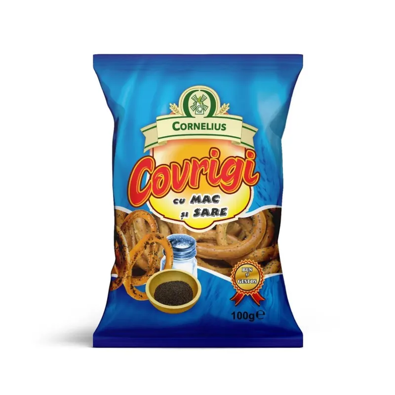 CORNELIUS Covrigi Mac si Sare 100 g