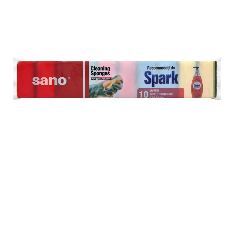 sano Bureti Vase Multicolor Canelura 10 bucati