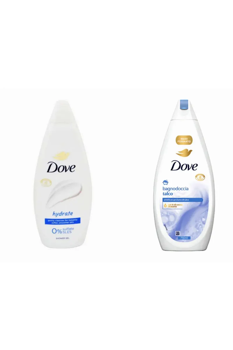 Shower Gel, 2 pack 750 ml x 2