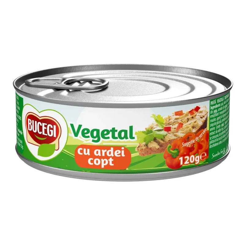 BUCEGI Vegetal cu Ardei Copt 6 x 120 g