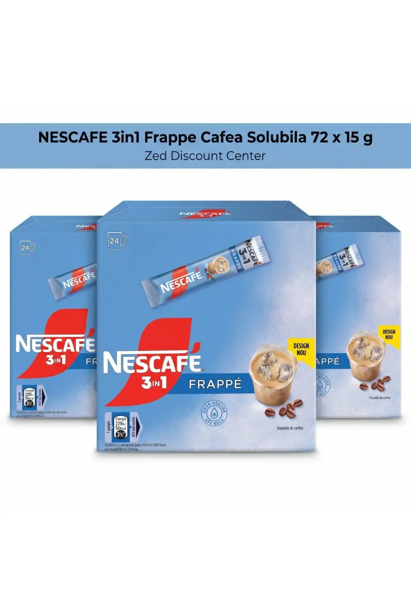 3in1 Frappe Instant Coffee 72 x 15 g
