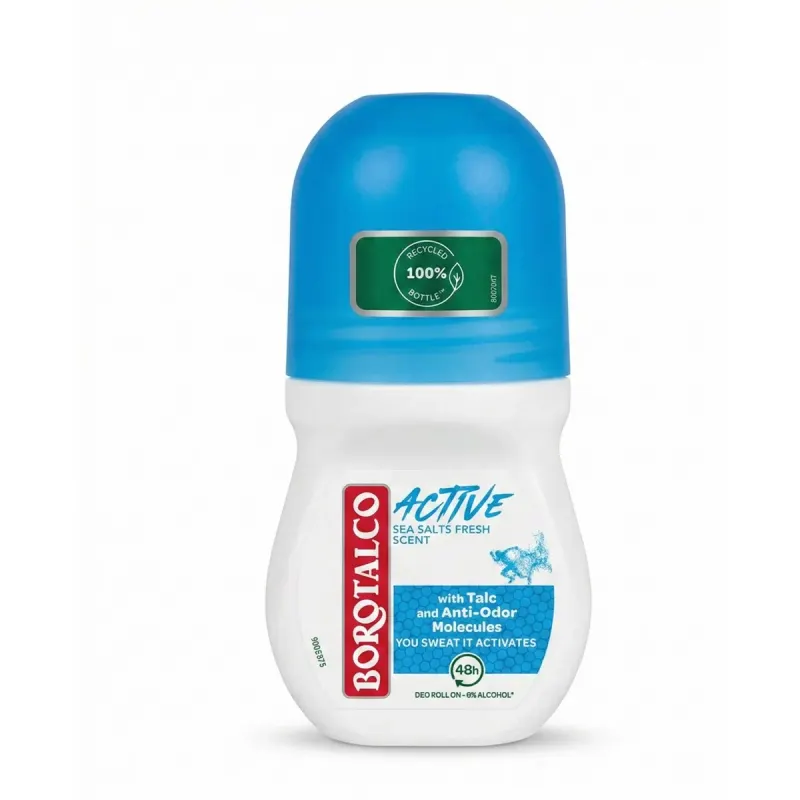 BOROTALCO Deodorant Roll On Sea Salts 50 ml