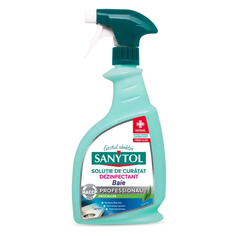 SANYTOL Professional Dezinfectant Baie 750 ml