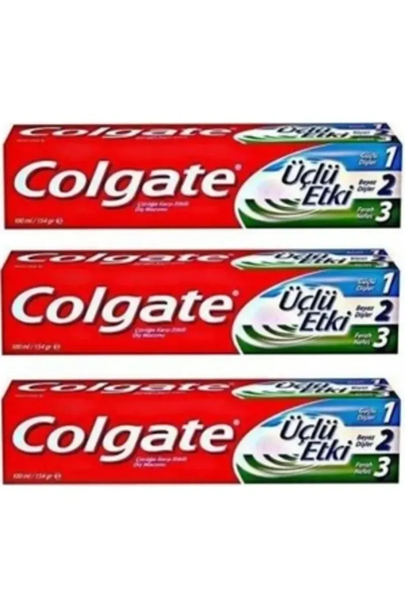Triple Action Toothpaste - ECONOMY PACK 3 x 100 ml