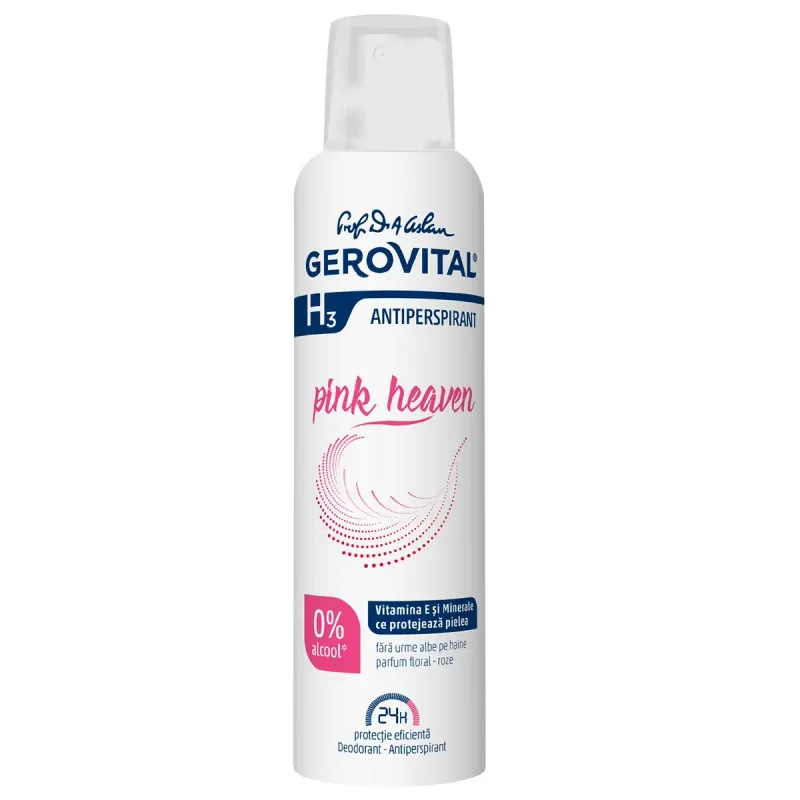 GEROVITAL H3 Deodorant Antiperspirant Pink Heaven 150 ml