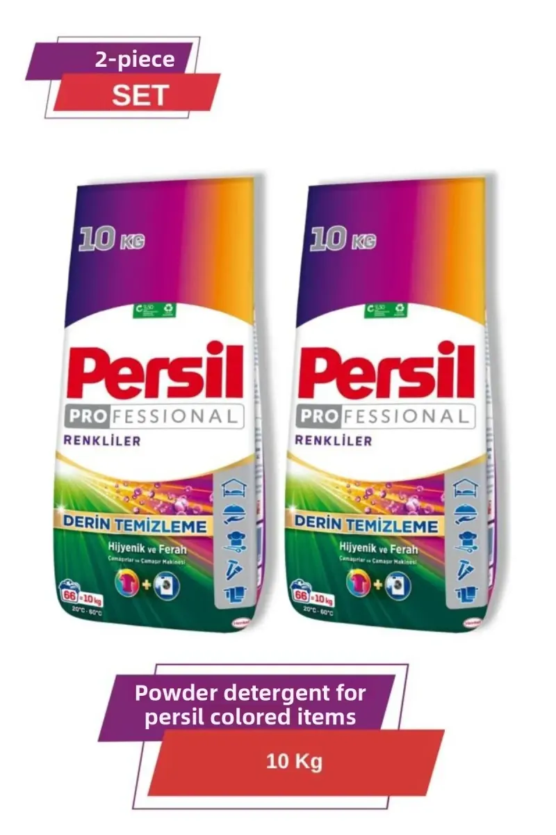 Renkliler Powder Laundry Detergent 10kg 66 Washes Set of 2