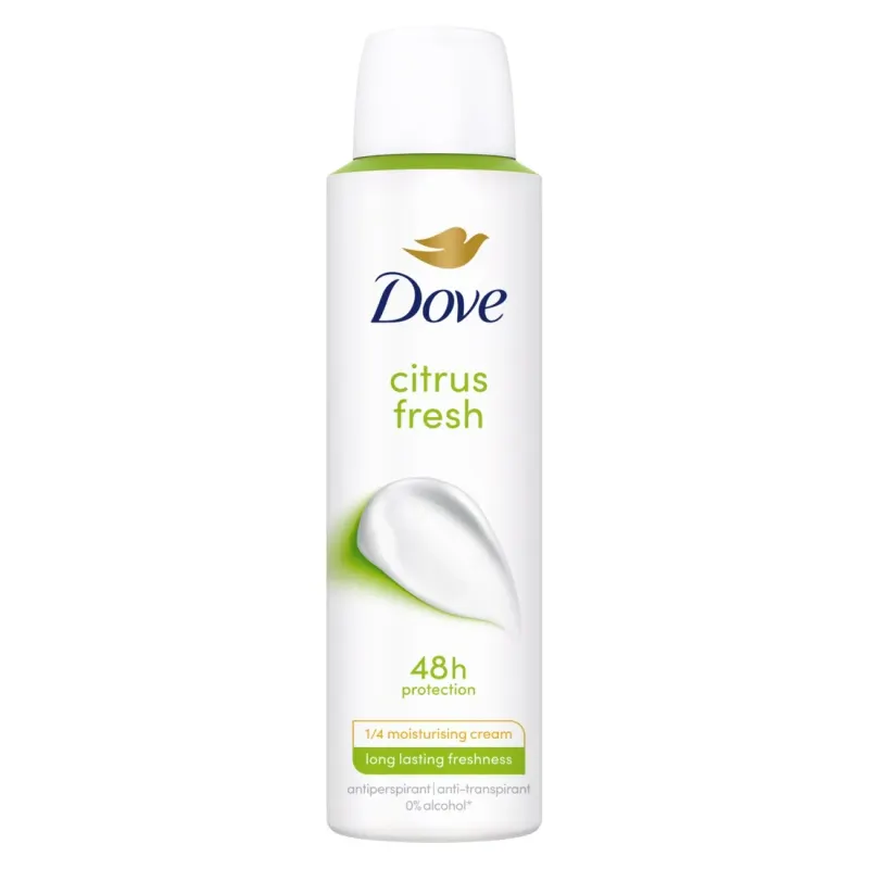 Dove Gentle Care Deodorant Spray Citrice 48H 150 ml