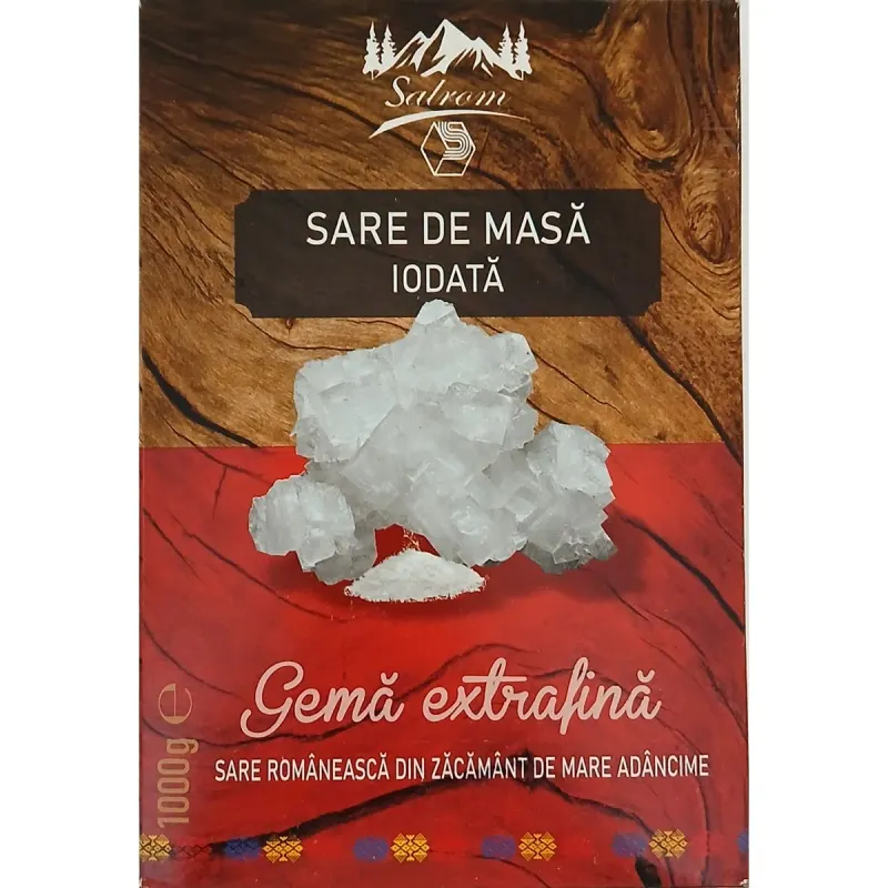 Salrom Sare Iodata Gema Extrafina 1 Kg