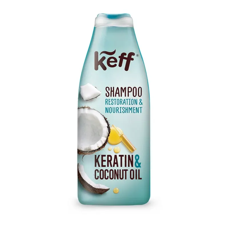 KEFF Sampon Keratina & Cocos 500 ml
