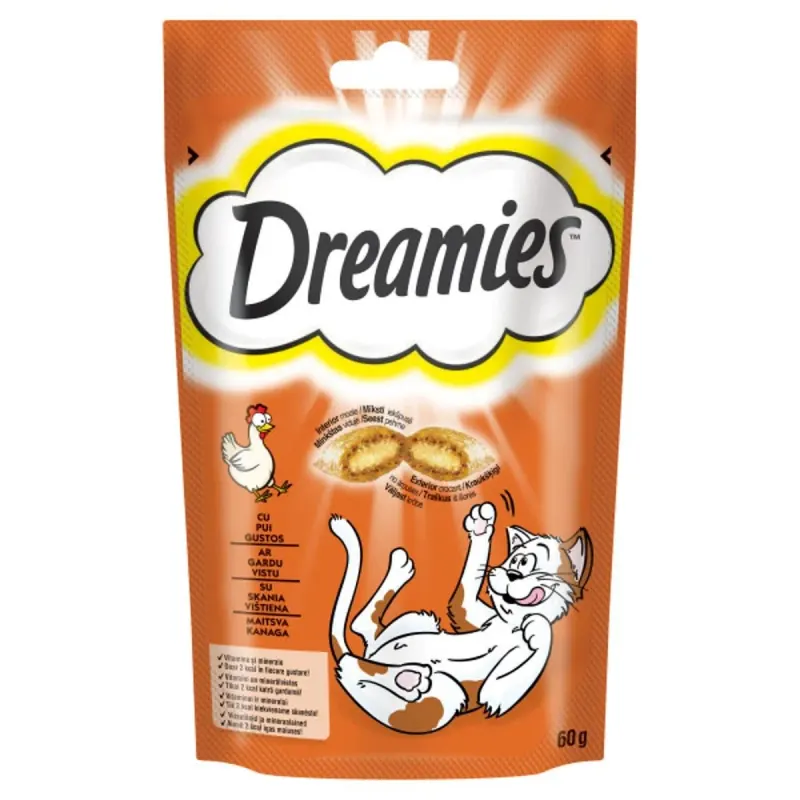 Dreamies Recompense Pui 60 g