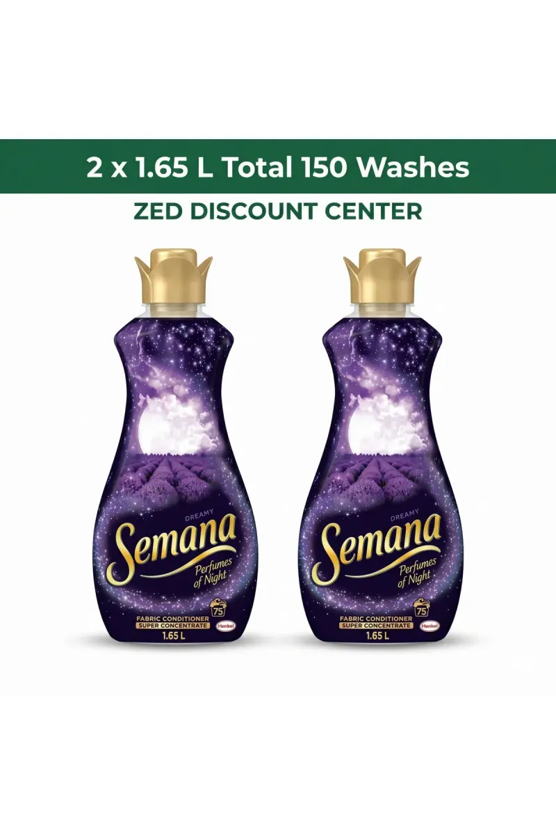 Dreamy Fabric Conditioner 2x 1.65L (75 Washes x2)