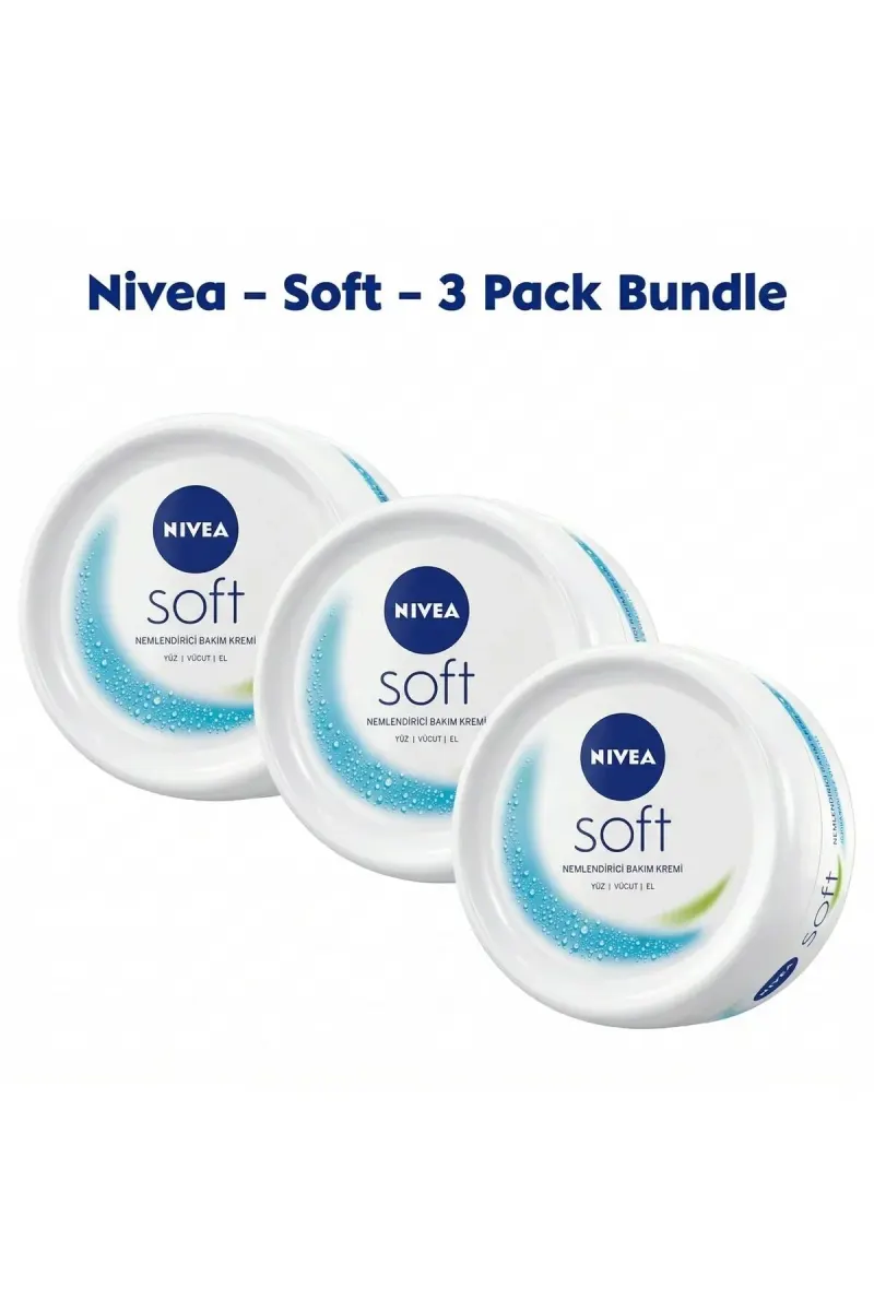 Creme Soft for Hand, Face and Body 300ml x 3 pcs