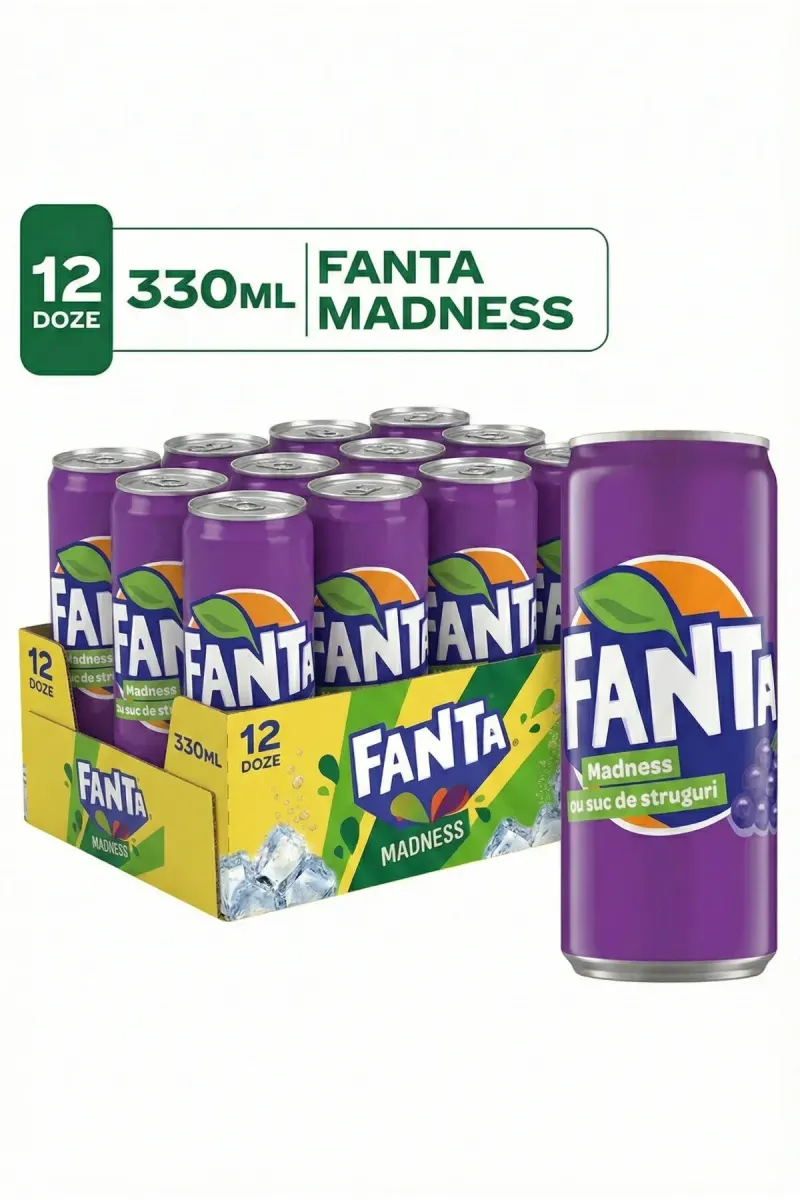 GRAPES, 330 ML x 12 PIECES, BOX