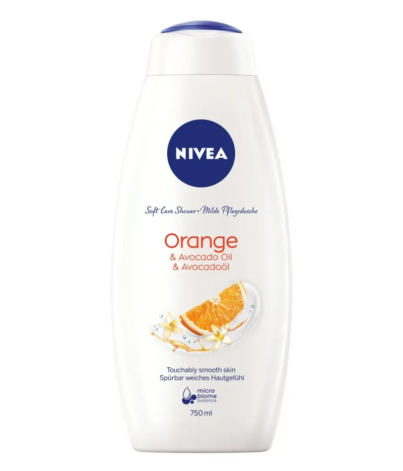 NIVEA Gel de Dus Portocala si Avocado 750 ml
