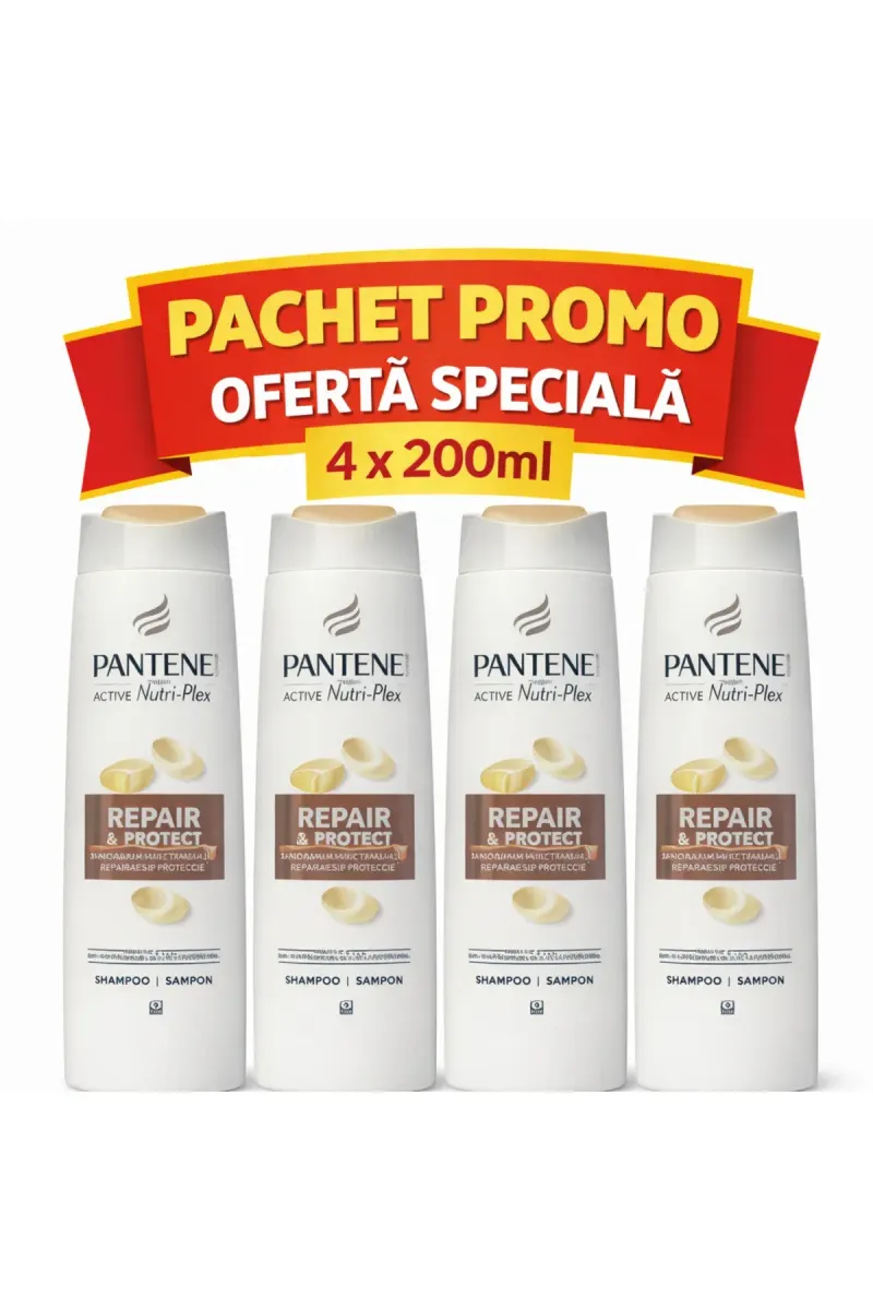 Repair & Protect Shampoo Promo Package – 4 x 200 ml