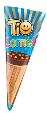 TiO Cornet Napolitana cu Crema de Alune 24 x 25 g