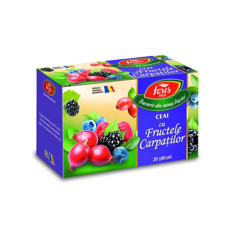 Fares Ceai Fructele Carpatilor 40 g