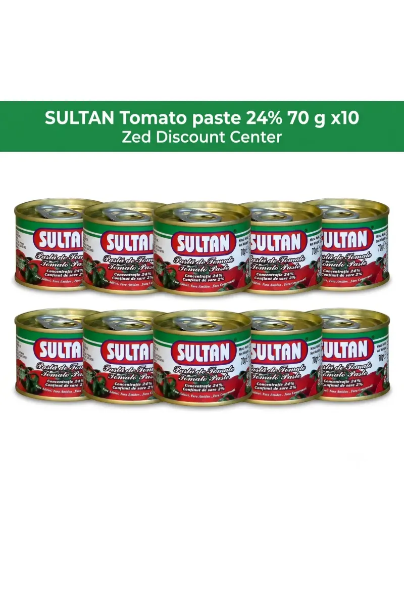 Tomato paste 24% 70 g x10