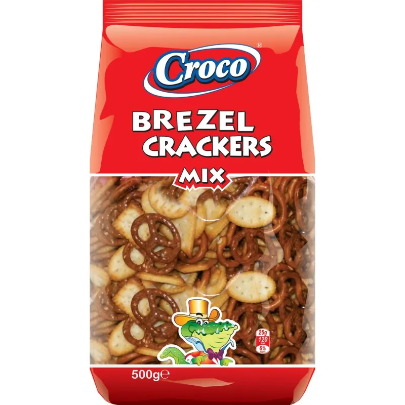 CROCO Mix Brezel&Cracker 500 g